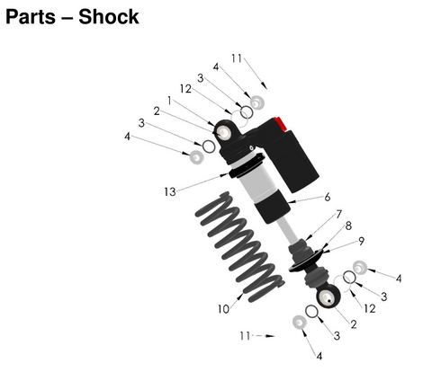 Shock, 2026 COBRA CX-50-SR