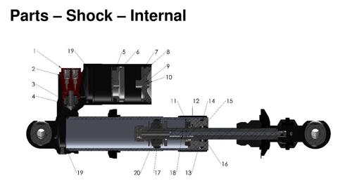 Shock - Internal, 2027 COBRA CX65