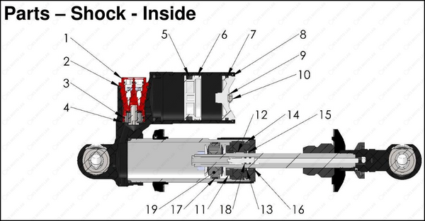 Shock - Inside, 2025 COBRA CX-50-FWE