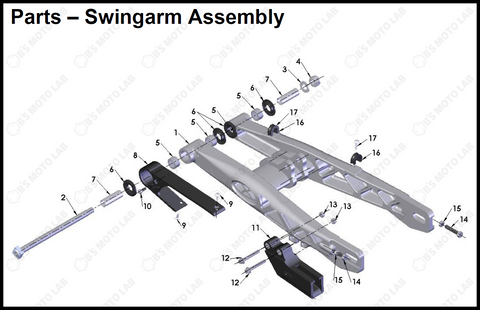 Swingarm, 2023 Cobra CX-65