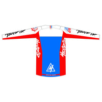 Mendid - The Moates Jersey Adult- Red, White, and Blue