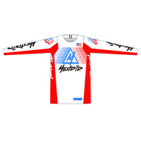 Mendid - The Moates Jersey Adult- Red, White, and Blue