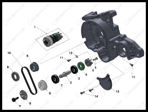 Engine - Water Pump, 2024 Cobra 50-SR
