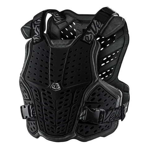TLD - YOUTH ROCKFIGHT CHEST PROTECTOR - SOLID - BLACK - YOUTH
