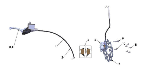 BRAKE - FRONT 2021 CX50 P3