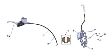 BRAKE - FRONT 2022 CX50 JR