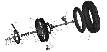 WHEEL - REAR - 2017 CX65