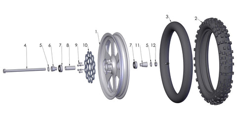 WHEEL - FRONT - 2017 CX50 FWE