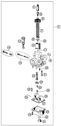 CARBURETOR - 2017 CX50 P3