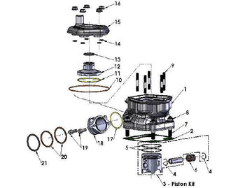ENGINE - TOP END - 2017 CX65
