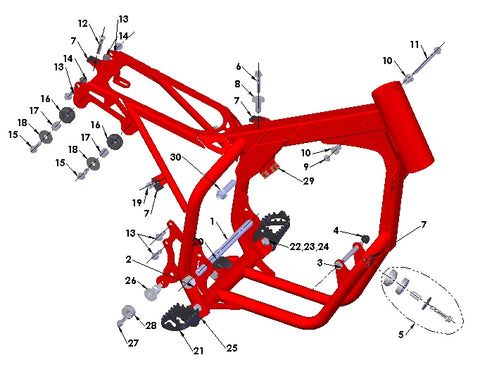 FRAME 1 - 2017 CX50 JR