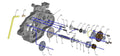 ENGINE - KICK MECHANISM & WATER PUMP - 2020 CX65