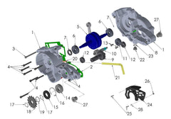 ENGINE - BOTTOM END & TRANSMISSION 2021 CX50 FWE