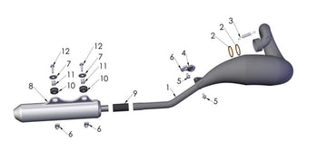 EXHAUST SYSTEM - 2019 CX50 FWE