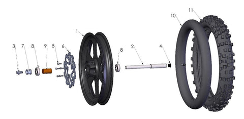 WHEEL - FRONT - 2019 CX50 FWE