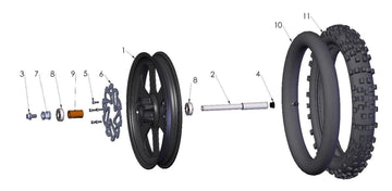 WHEEL - FRONT - 2020 CX50 SR