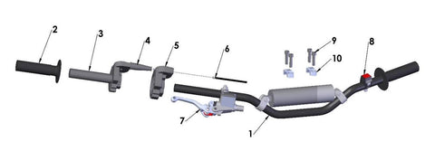 HANDLEBARS & CONTROLS - 2021 CX50 FWE