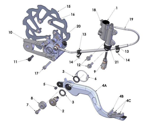BRAKE - REAR 2019 CX50 JR