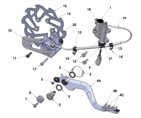 BRAKE - REAR 2021 CX50 P3