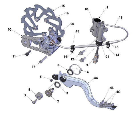 BRAKE - REAR 2022 CX50 JR