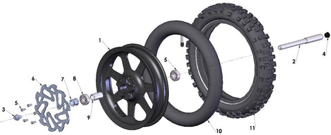 WHEEL FRONT - 2020 CX50 JR