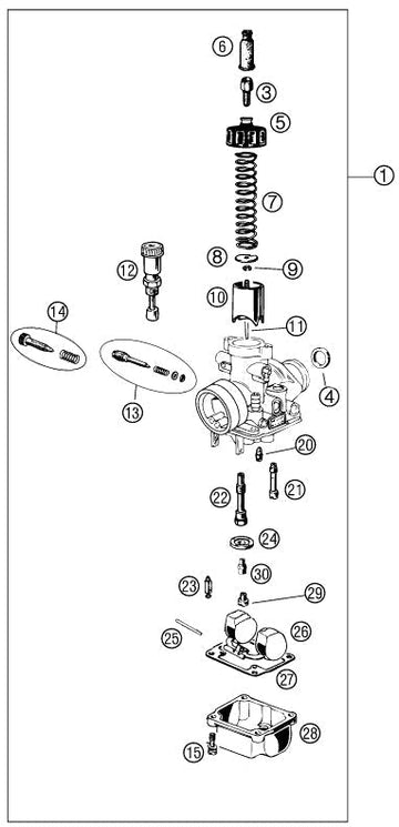 CARBURETOR - 2022 CX50 JR