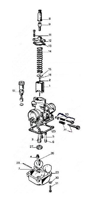 CARBURETOR - 2016.5 CX50 FWE