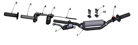 HANDLEBARS & CONTROLS - 2023 CX50 JR