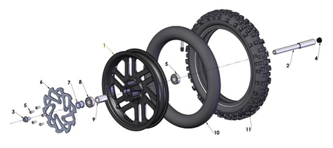 WHEEL FRONT - 2023 CX50 JR
