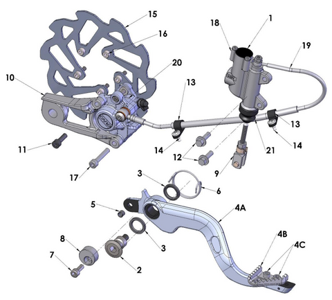 BRAKE - REAR 2023 CX50 JR