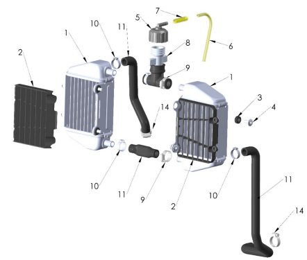 COOLING SYSTEM - 2022 CX50 SR
