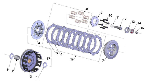 ENGINE - CLUTCH - 2018 CX65