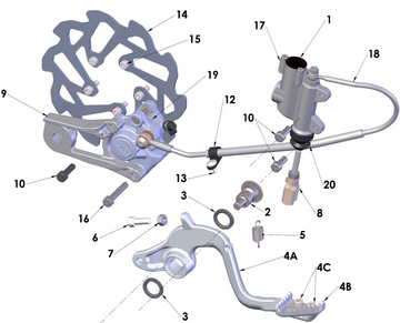 BRAKE - REAR 2021 CX50 SR