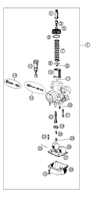 CARBURETOR - 2023 CX50 SR