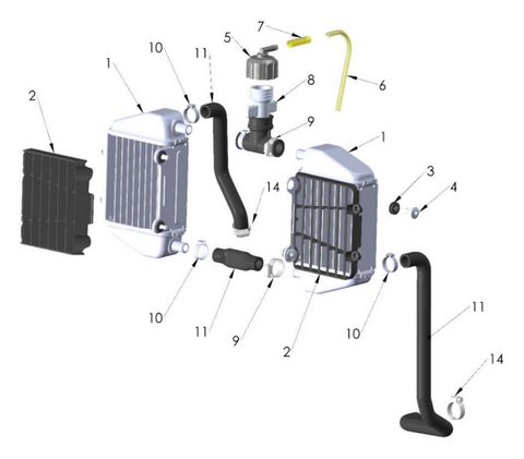 COOLING SYSTEM - 2023 CX50 SR