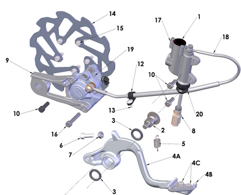 BRAKE - REAR 2023 CX50 SR