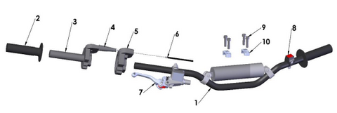 HANDLEBARS & CONTROLS - 2023 CX50 FWE
