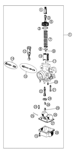 CARBURETOR - 2023 CX50 FWE