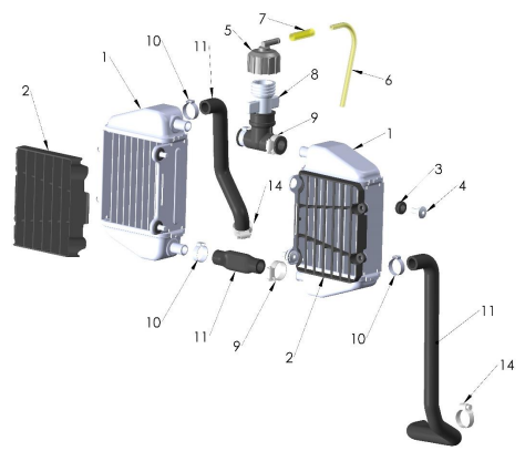 COOLING SYSTEM - 2023 CX50 FWE