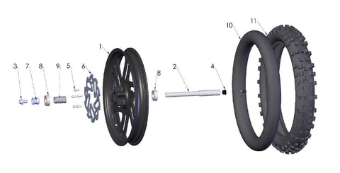 WHEEL - FRONT - 2022 CX50 FWE