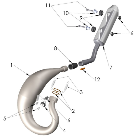 EXHAUST SYSTEM - 2021 CX50 FWE