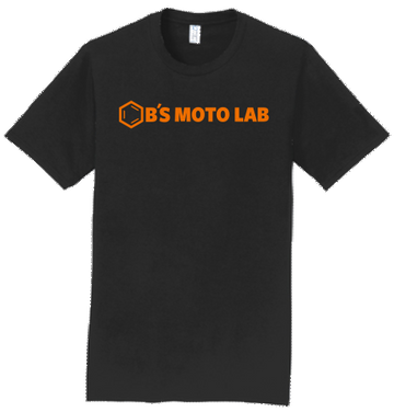 Adult Logo T-Shirt Black/Orange