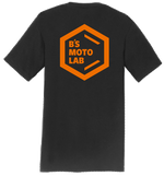 Adult Logo T-Shirt Black/Orange