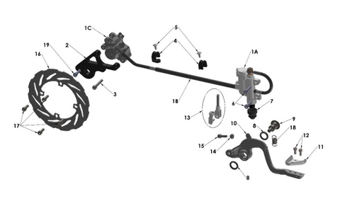 BRAKE - REAR 2022 CX65